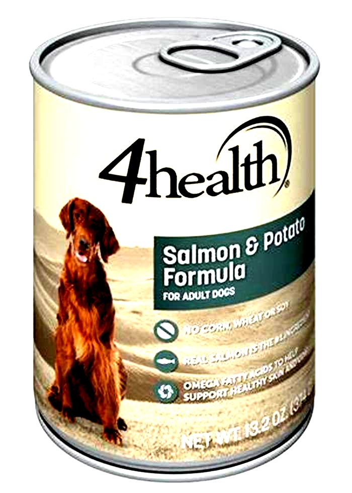 4health salmon and potato canned dog food