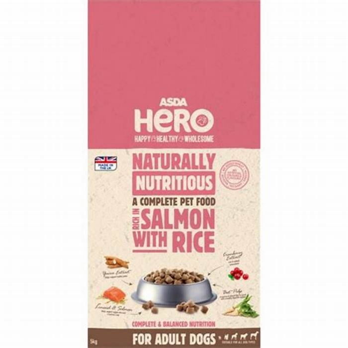 asda salmon dog food