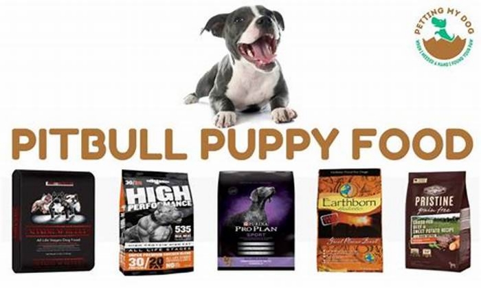 best dog food for puppy pitbulls