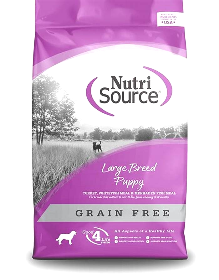 best grain free dog food for large breed puppies