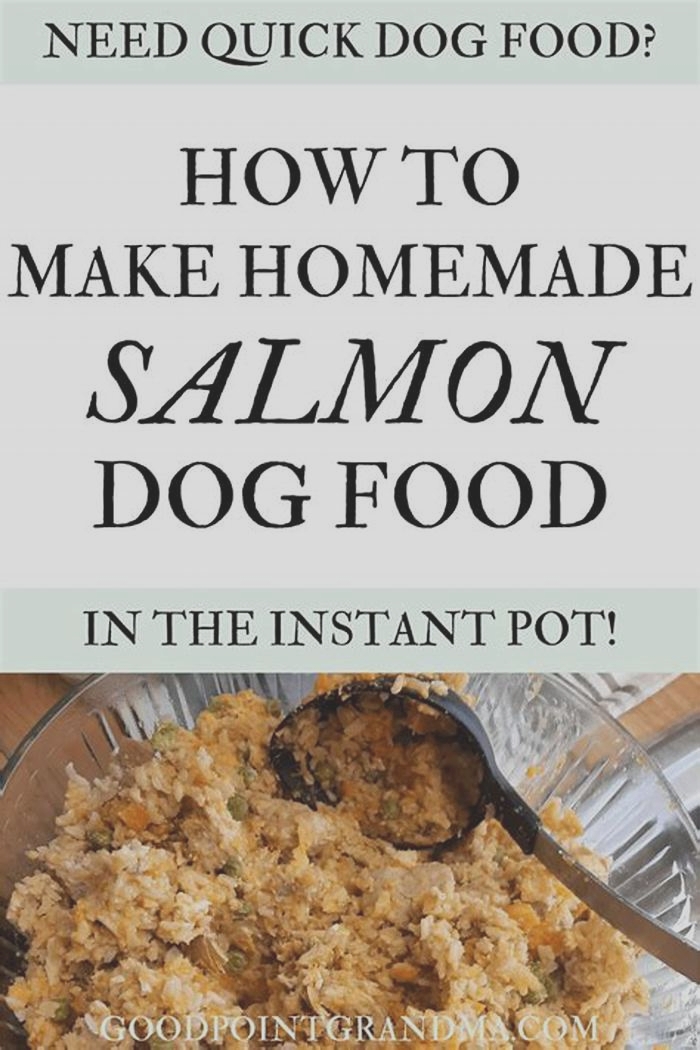 can you put salmon in dog food