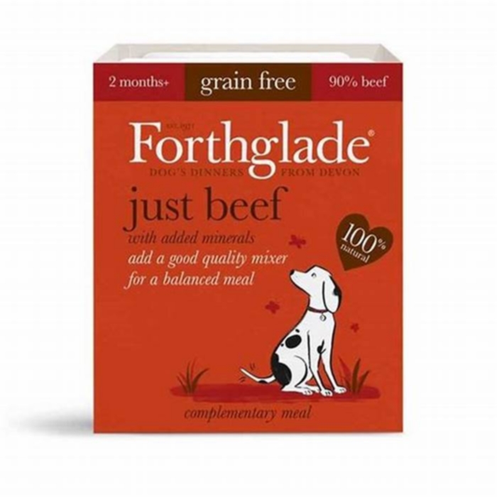 forthglade wet dog food 18 pack