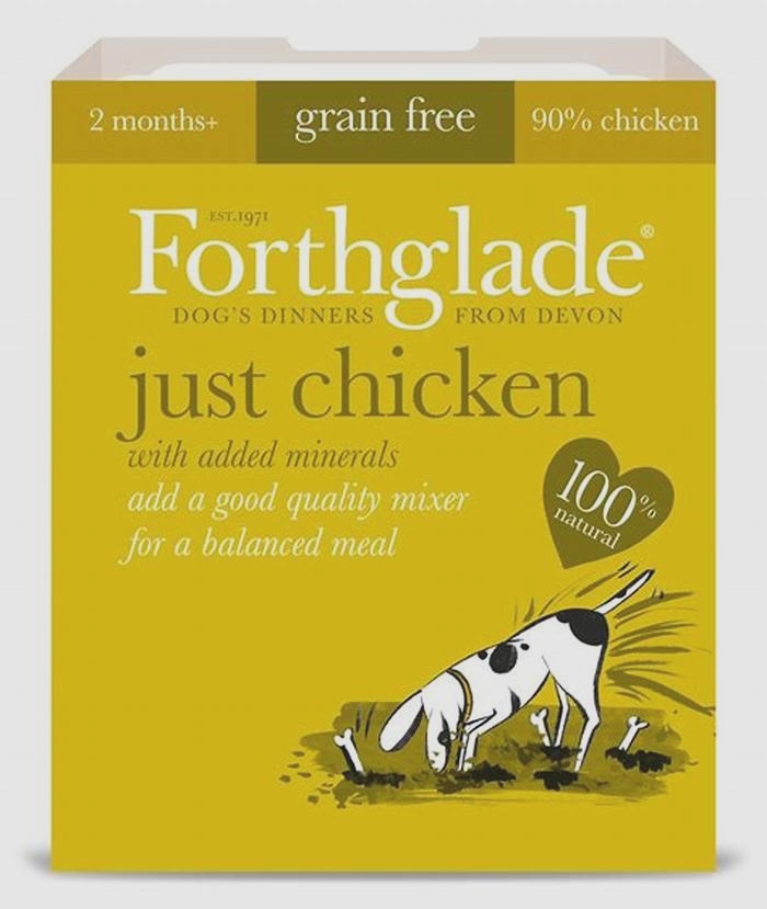 forthglade wet dog food just chicken