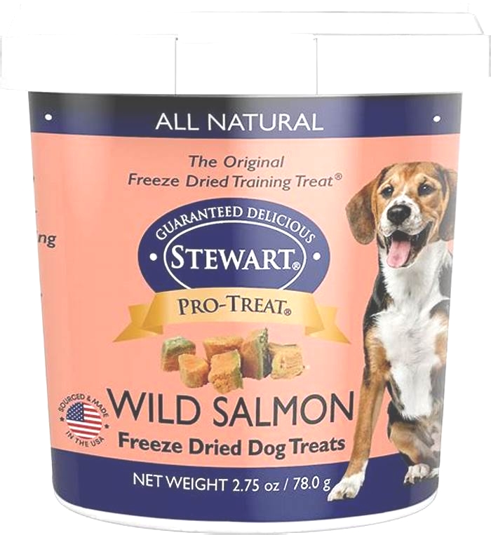 frozen salmon dog food