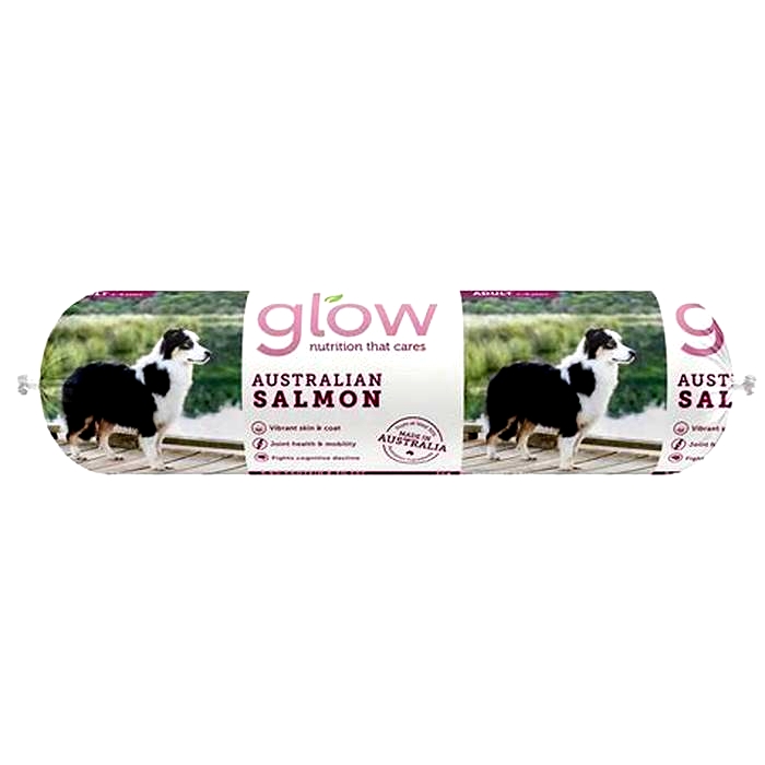 glow salmon dog food