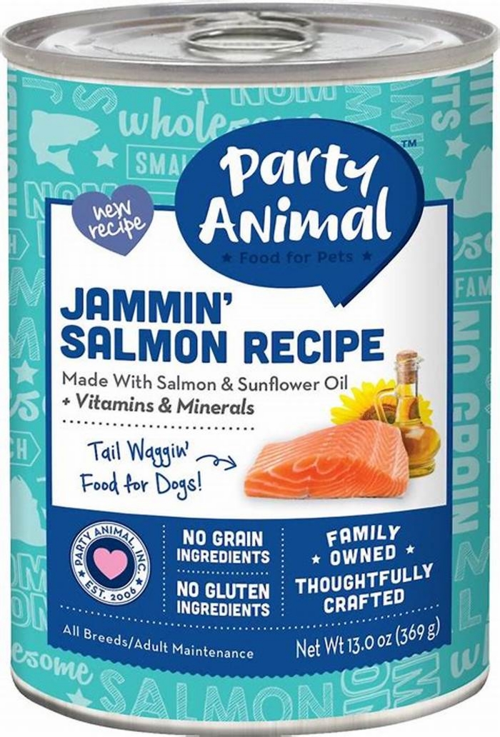 jammin salmon dog food