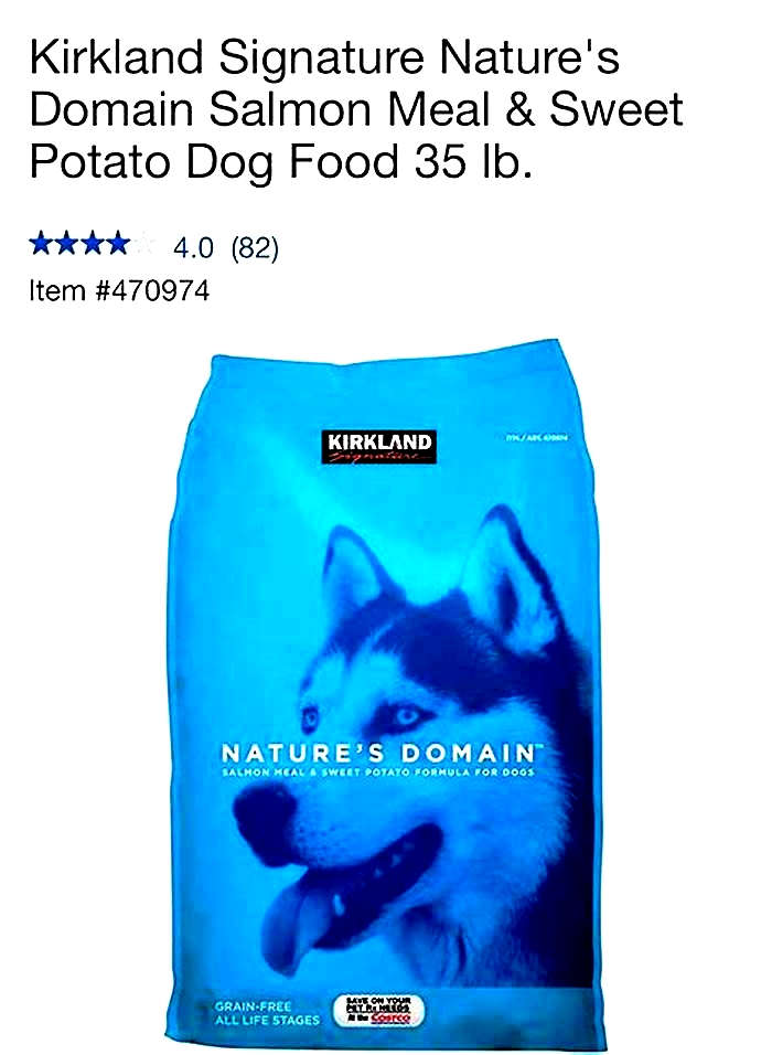 kirkland salmon dog food canada