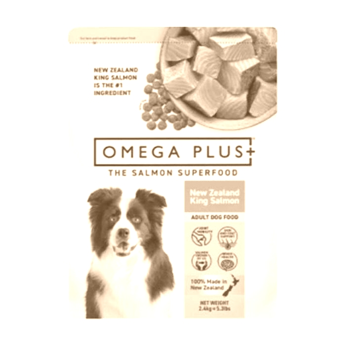 omega plus king salmon dog food