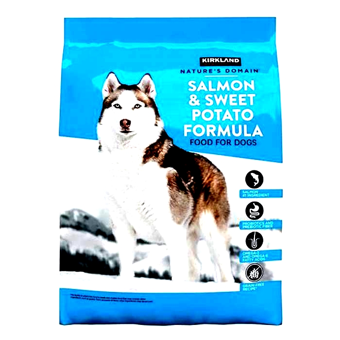 salmon dog food kirkland