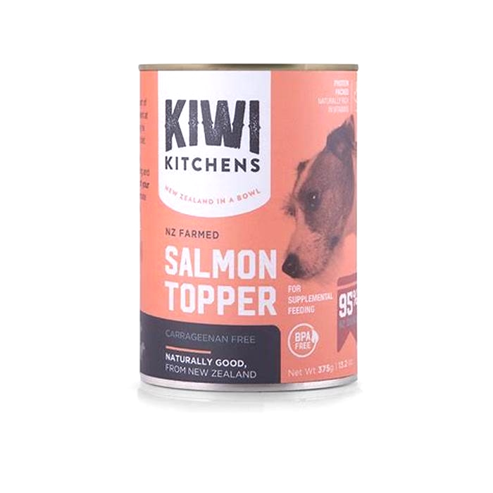 salmon dog food topper