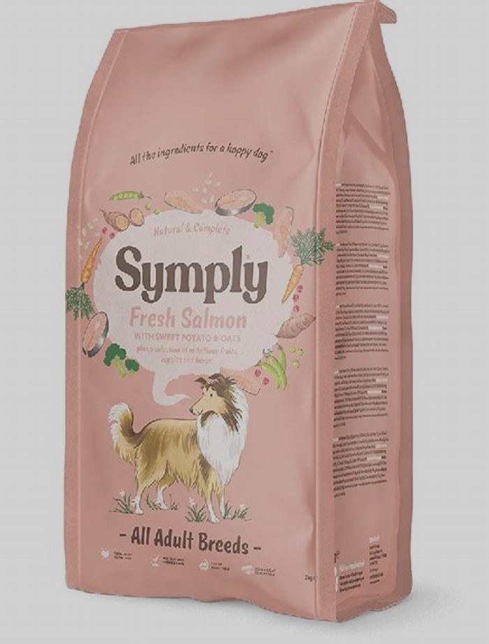 symply salmon dog food