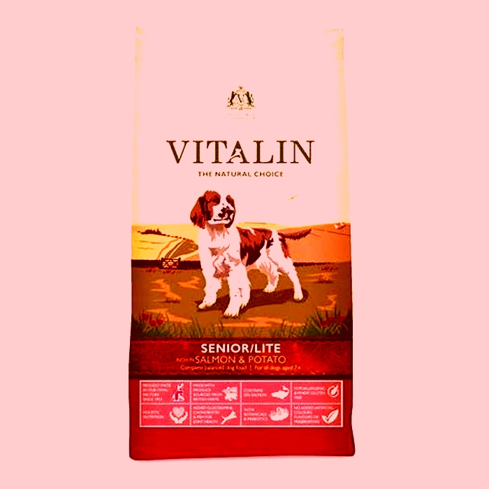 vitalin salmon and potato dog food 12kg