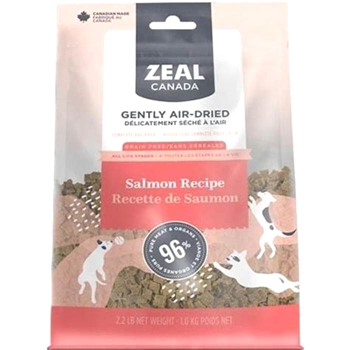 zeal salmon dog food